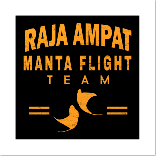 Manta Flight Team Posters and Art